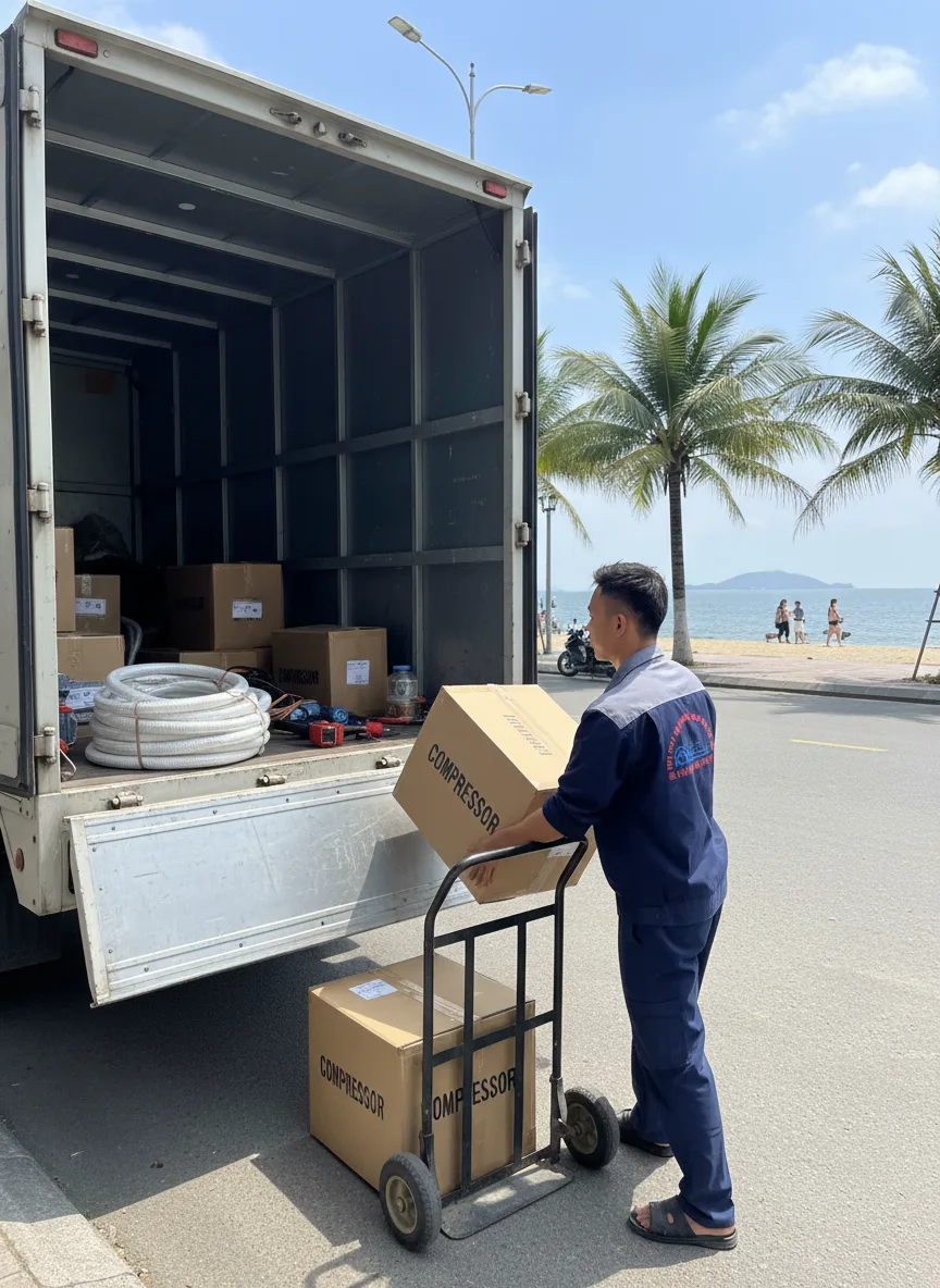 Lắp đặt & di dời thiết bị điện lạnh Đà Nẵng — An toàn, chuyên nghiệp