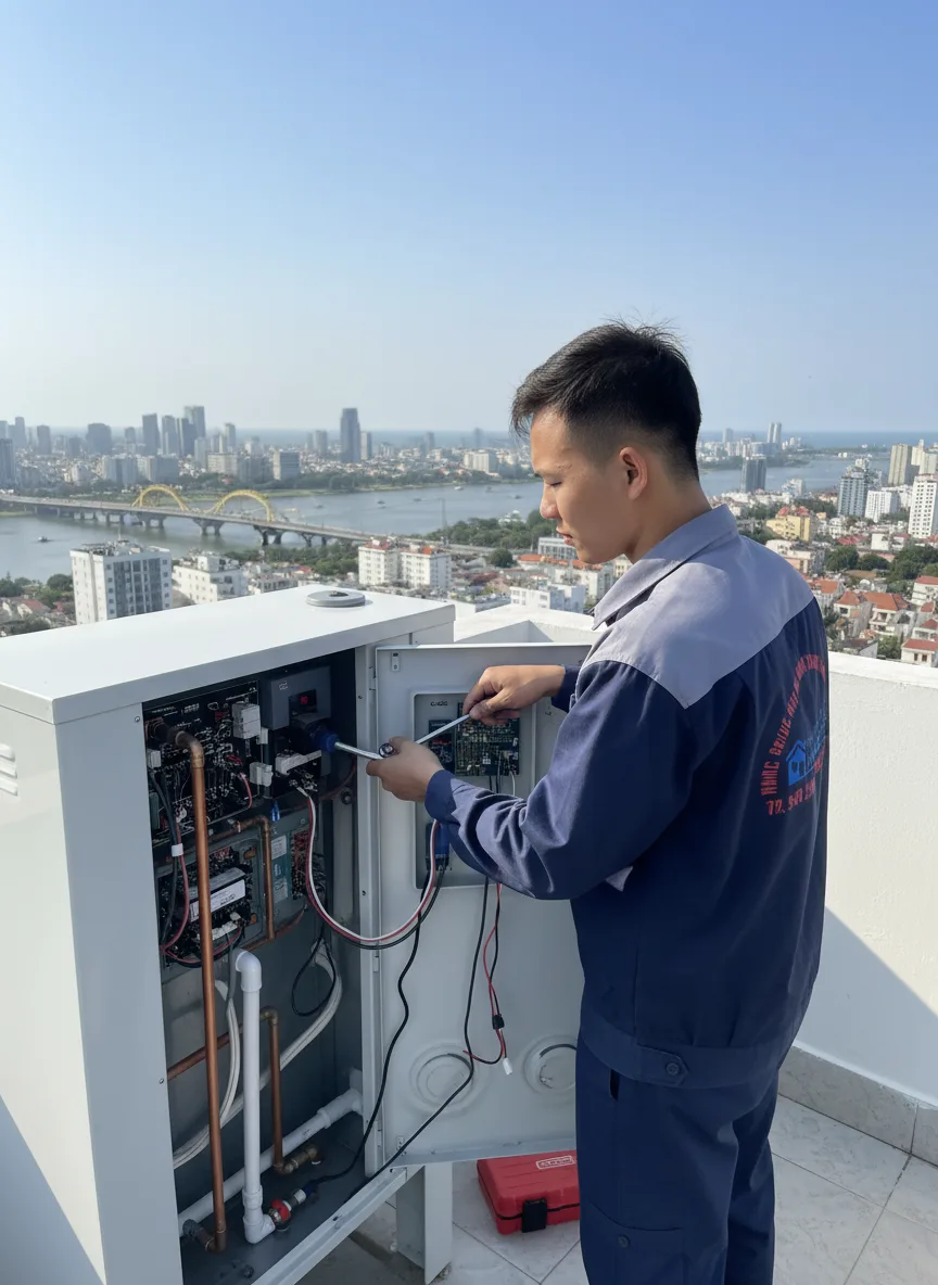 Sửa máy nước nóng Đà Nẵng — Bảo trì, thay thanh đốt & sửa nhanh