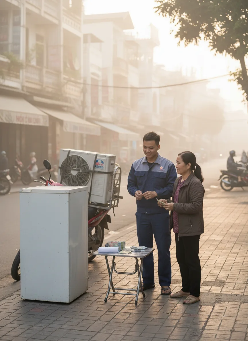 Thu mua tủ lạnh & điều hòa hỏng Đà Nẵng — Thu hồi & thanh lý giá tốt